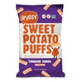 thumbnail image 1 of Spudsy Sweet Potato Puffs, Cinnamon Churro, Shelf-Stable, 4 oz Bag, 1 of 5