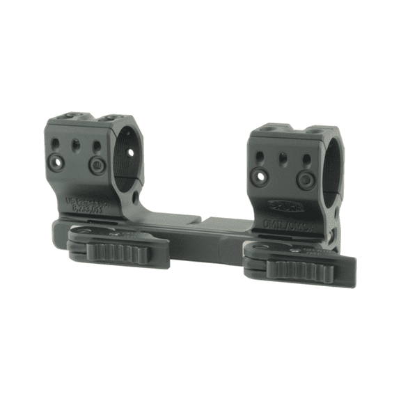Spuhr QDP-3002 Unimount 30mm 0MIL/0MOA 1.5" Quick-Detach Pick Scope Mount, 7 Accessory Interfaces, Durable Design, Co-Witness Capability