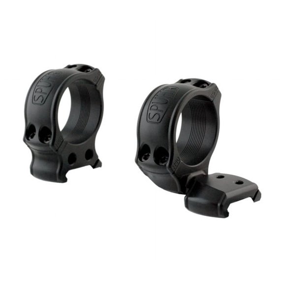 Spuhr HPC40-30A: Picatinny Aesthetic Rings - 34mm, H/1.18" - Cantilever