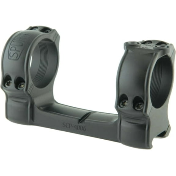 Spuhr Hunting Series 34mm 1.35" Scope Ring Set with Accessory Ring Cap, Pick/Weaver Compatible, Durable Design (SCP-4006)