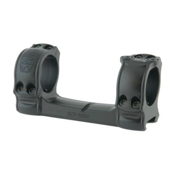 Spuhr Picatinny Hunting Mount w/Single Interface Ring, 0 MOA, Dia 30mm, H 1in, B