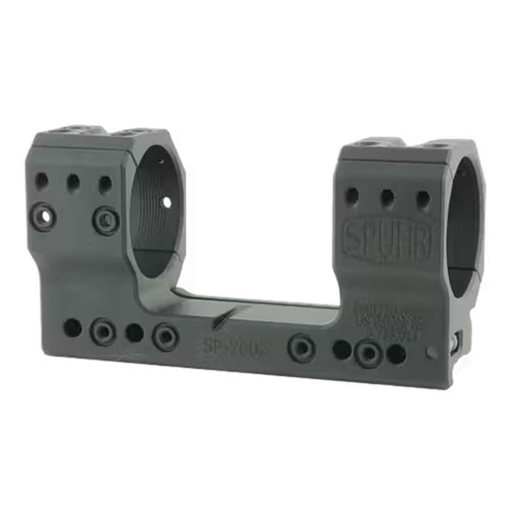 Spuhr Steel Side Clamp Pick Scope Mount, 40mm Tube, 38mm/1.5" Height, 6MIL/20MOA Tilt, 10-Degree Wedge for Precision Shooting (SP-7602M)