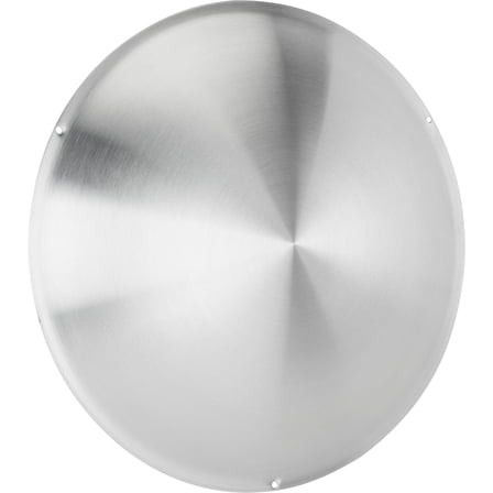 Spun Aluminum Disc 15 Inch Wheel Cover, Deep Dish