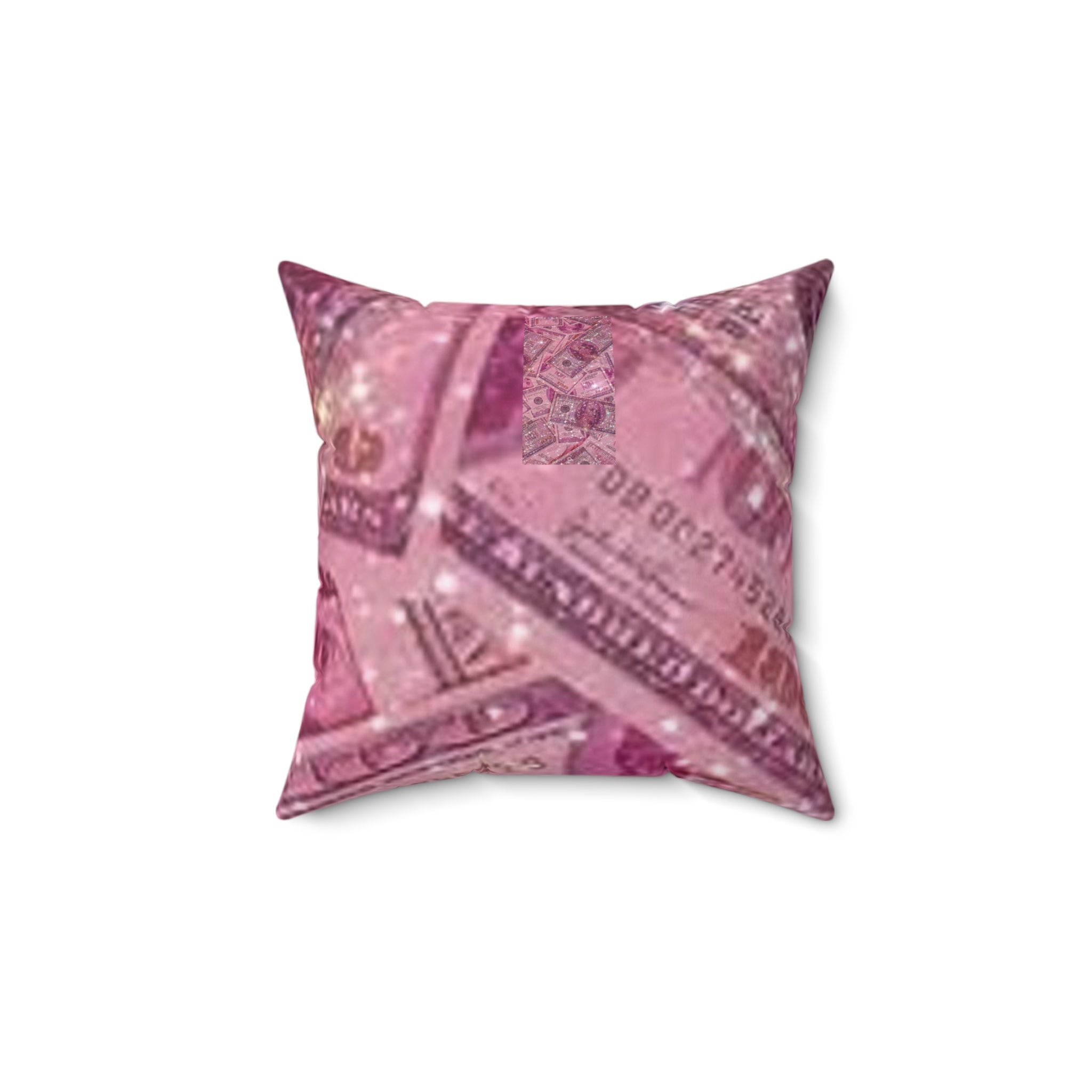 Spun Polyester Square Pillow