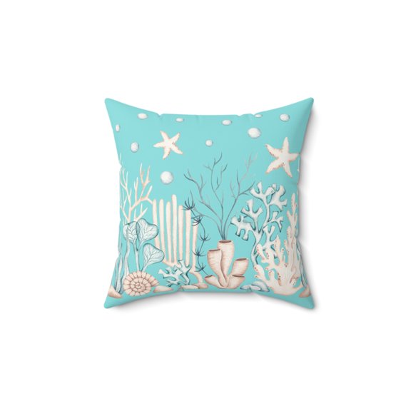 Spun Polyester Square Pillow