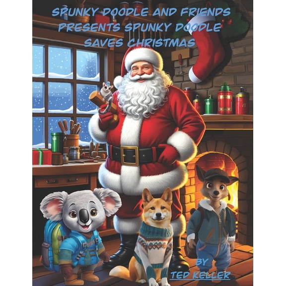 Spunky Doodle's Adventures Spunky Doodle and Friends Presents Spunky Doodle Saves Christmas, (Paperback)