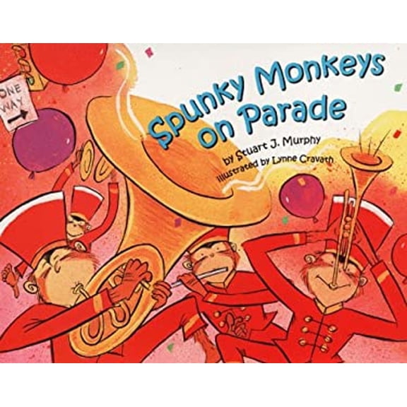 Pre-Owned Spunky Monkeys on Parade (Mathstart. Level 2) (Hardcover) 006028014X 9780060280147