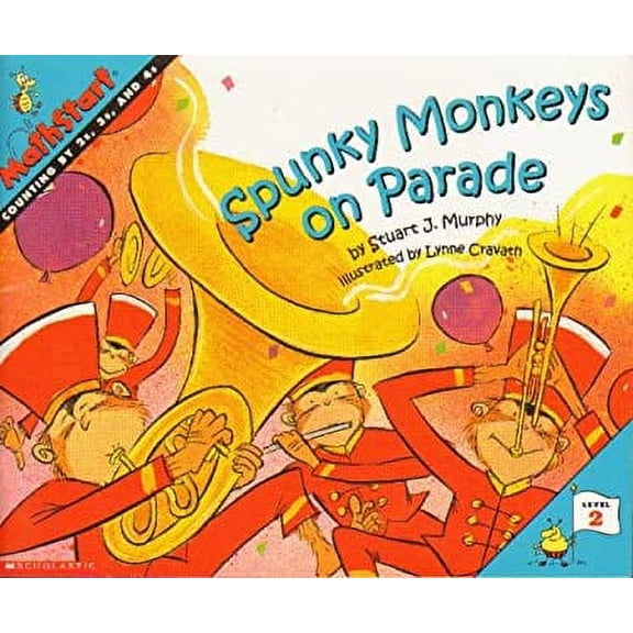 Pre-Owned Spunky Monkeys on Parade (Mathsmart) (Paperback) 0439207509 9780439207508