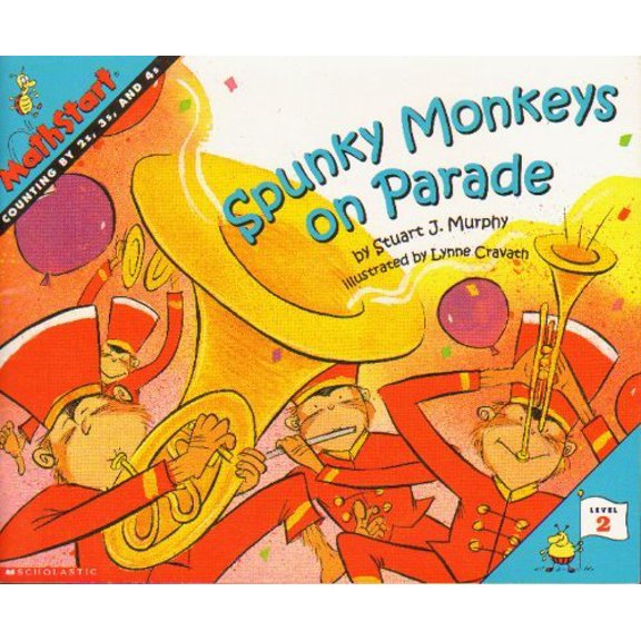 Pre-Owned Spunky Monkeys on Parade (Mathsmart) (Paperback) 0439207509 9780439207508