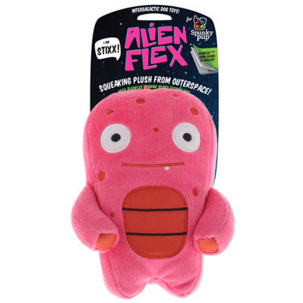 Spunky Pup Alien Flex Stixx Plush Dog Toy Spunky Pup Alien Flex Stixx Plush Dog Toy