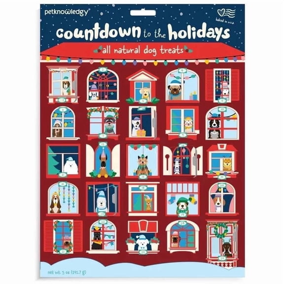 Spunky Pup Countdown to the Holiday's All Natural Dog Treats Advent Calendar