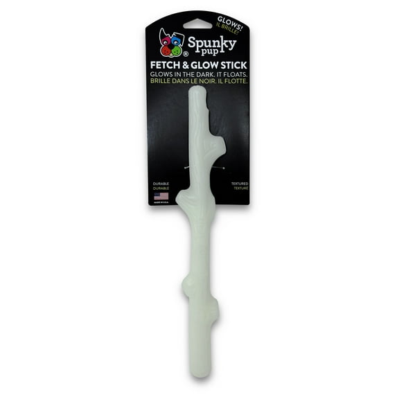 Spunky Pup Fetch & Glow Stick Dog Toy
