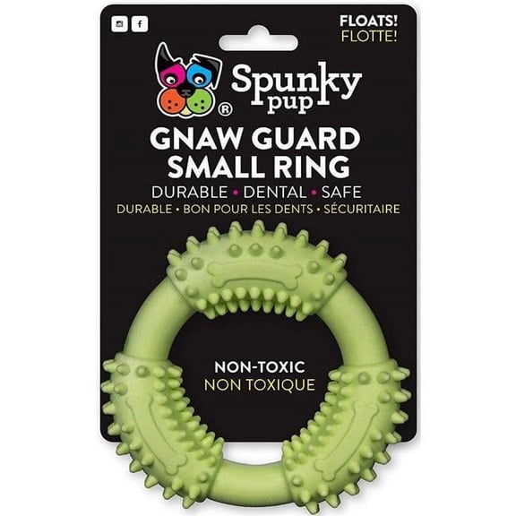 Spunky Pup Gnaw Guard Ring Foam Dog Toy