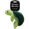 thumbnail image 1 of Spunky Pup SP00862 Sea Plush Turtle Dog Toy - Medium, 1 of 2