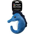 thumbnail image 1 of Spunky Pup SP00864 Sea Plush Seahorse Dog Toy - Medium, 1 of 1