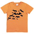 thumbnail image 1 of Spunky Stork Flying Bats Spooky Organic Cotton Halloween Top, Sizes Newborn to 16, 1 of 4