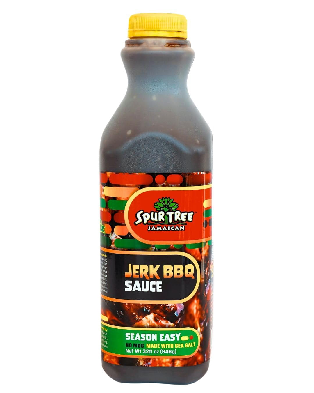 Spur Tree Jamaican Hot Jerk Seasoning - 13.4 Oz, All-Natural Authentic Caribbean Spice Blend