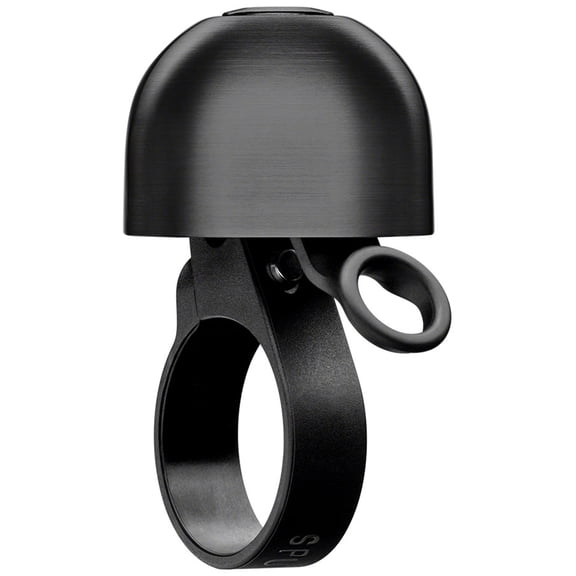 Spurcycle Compact Bell, 31.8mm, Black/Black
