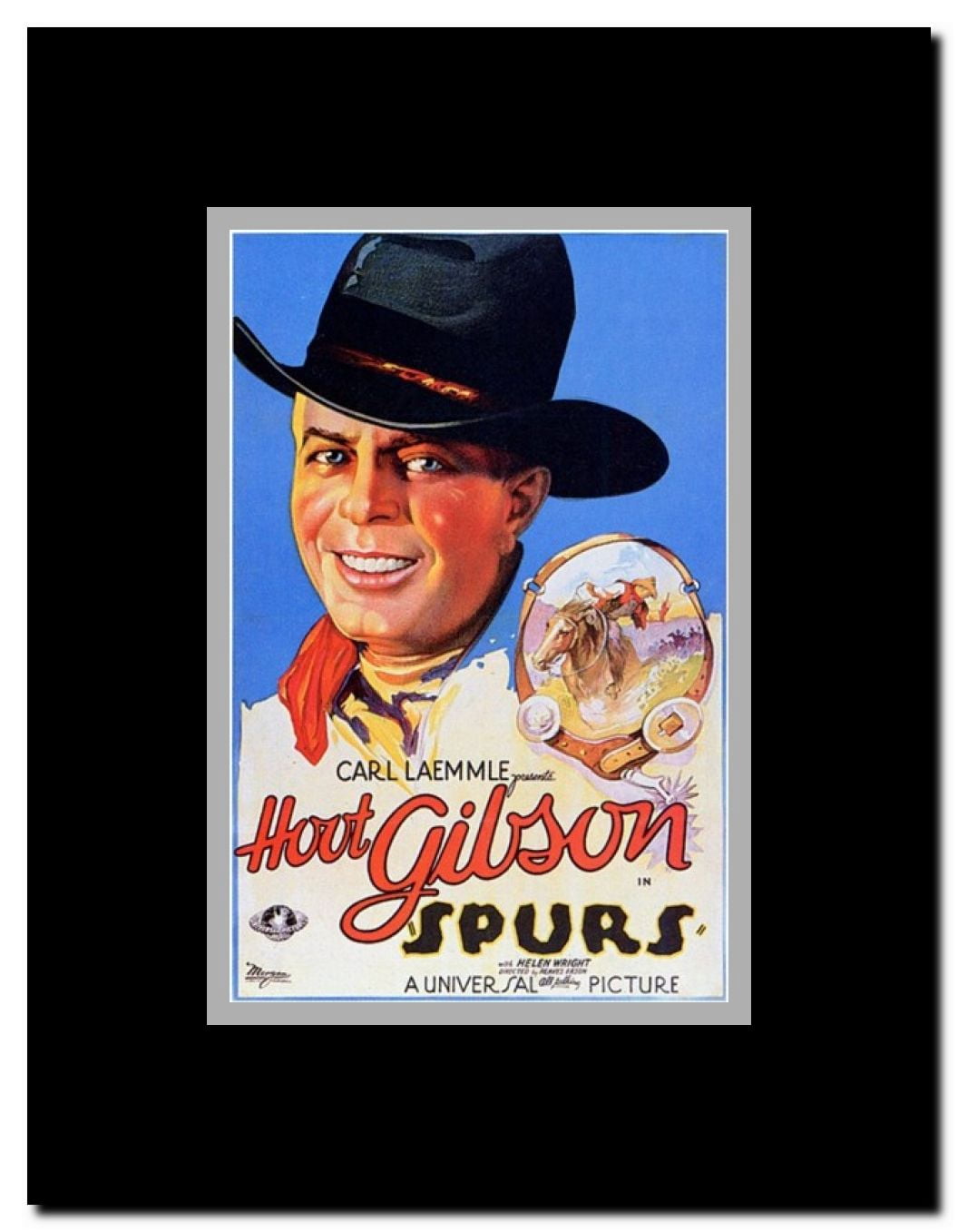 Spurs Framed Movie Poster