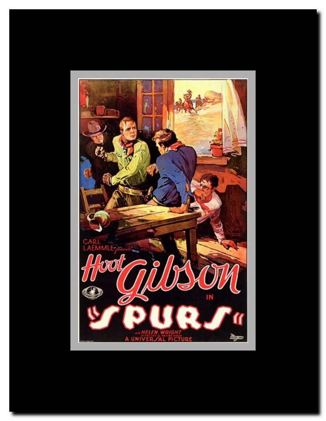 Spurs Framed Movie Poster