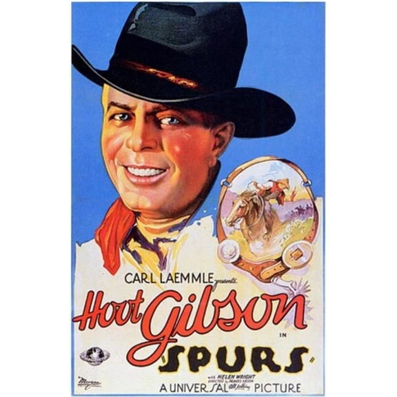 Spurs Movie Poster - 11 x 17 in.