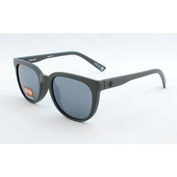 Spy Bewilder Sunglasses - Matte Gunmetal Gray Polar with Black Spectra Mirror