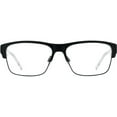 thumbnail image 1 of Spy-Brody 50/50 Rectangle Eyeglasses Matte Black/Gloss Crystal, 1 of 2