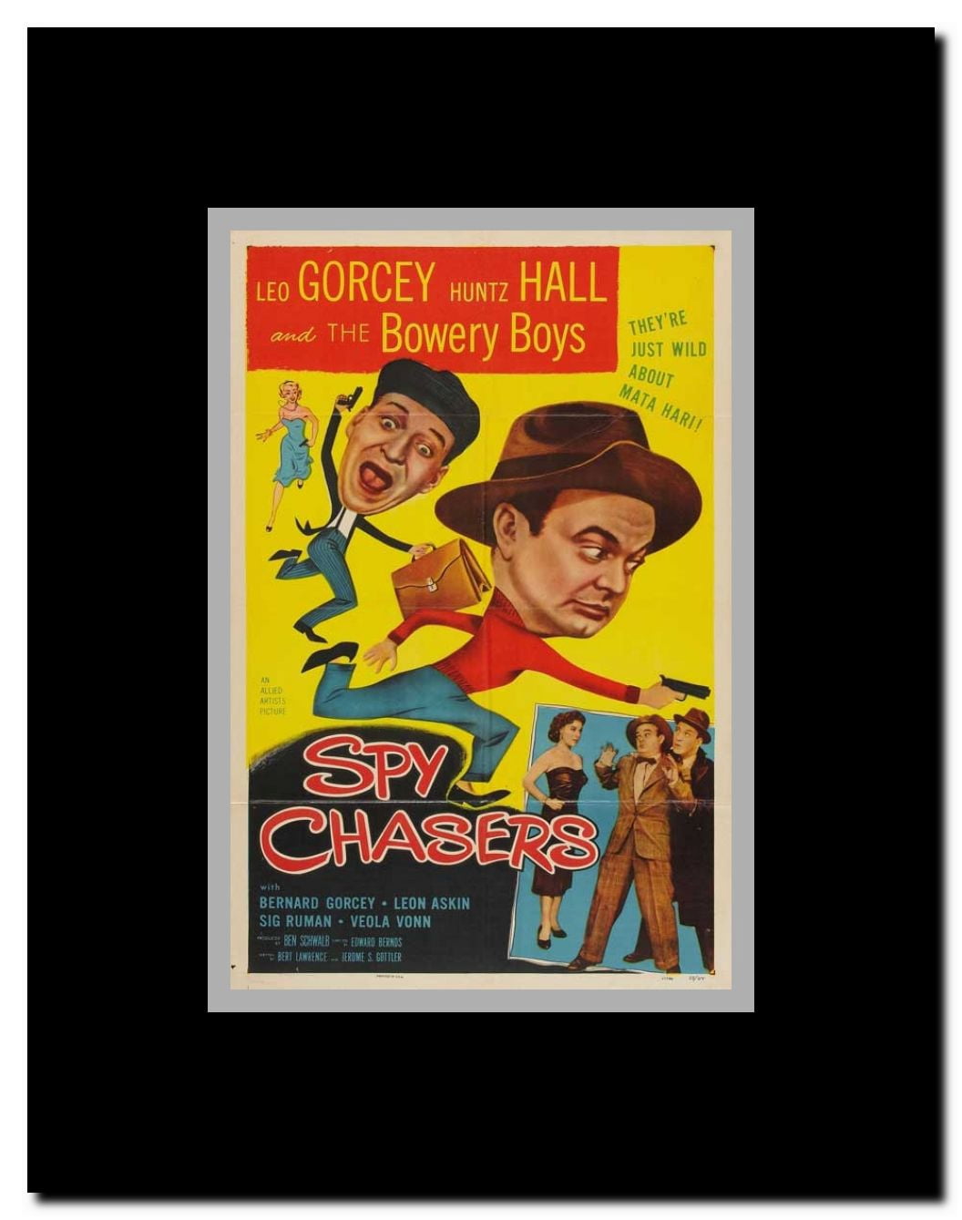 Spy Chasers Framed Movie Poster