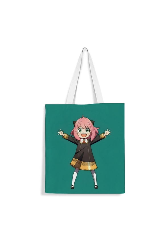 SpyFamily handbag 13.815.8 inches made of canvas material durable and stylish showcasing personal style