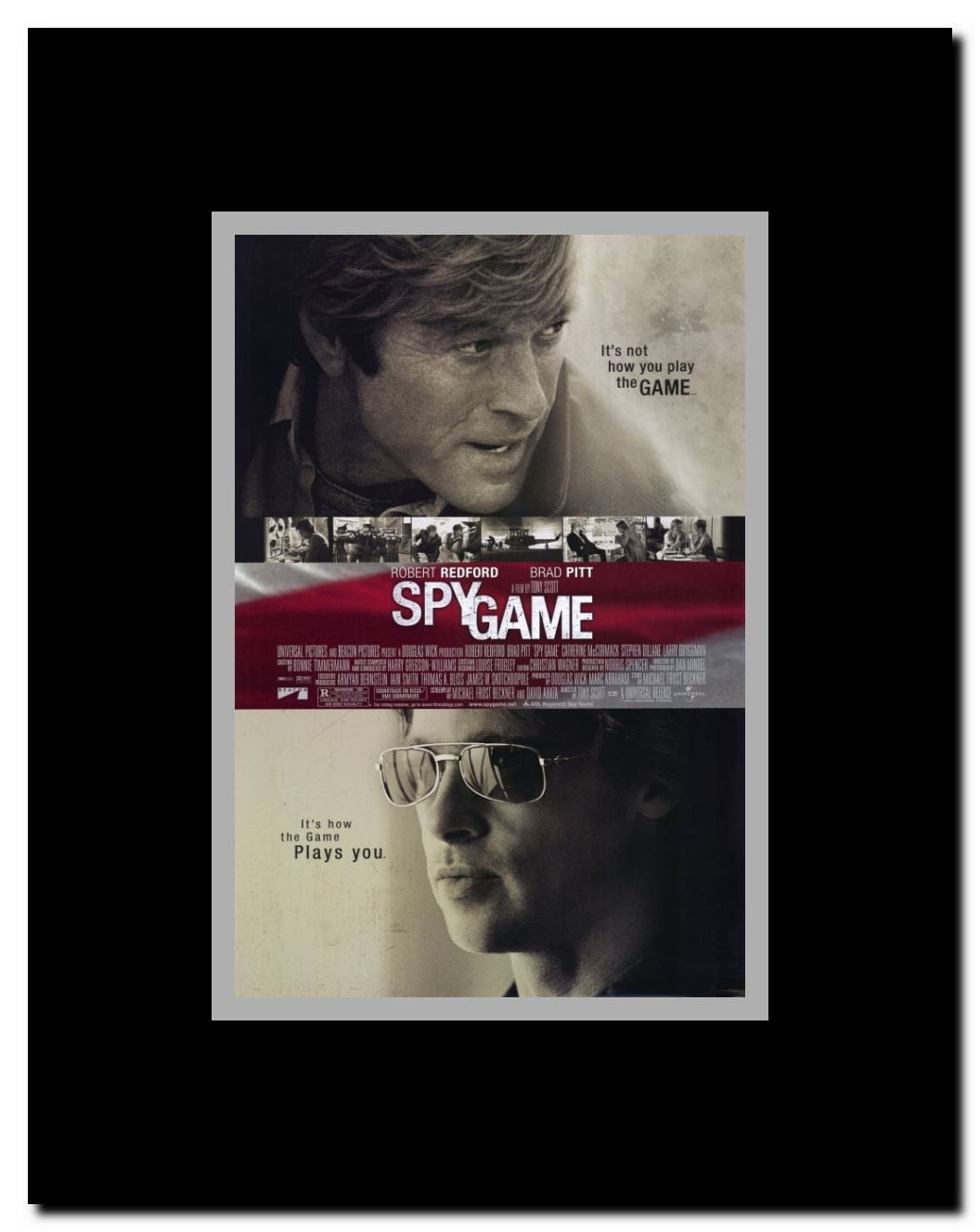 Spy Game Framed Movie Poster