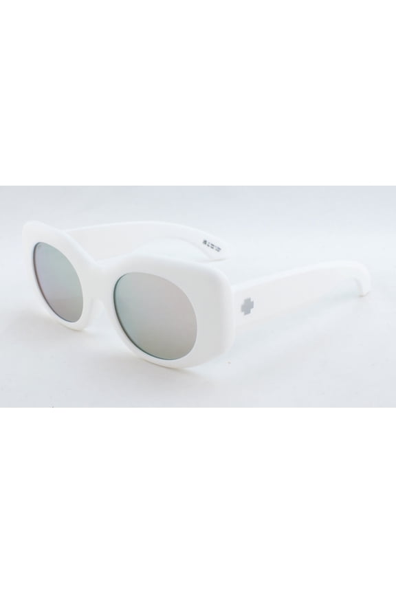 Hangout Sunglasses 6700000000178 - Matte White/Bronze Platinum Spectra Mir