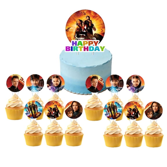 Spy Kids Cake Topper CupcakeS Set Birthday Party Supplies Decoration Decor Kit