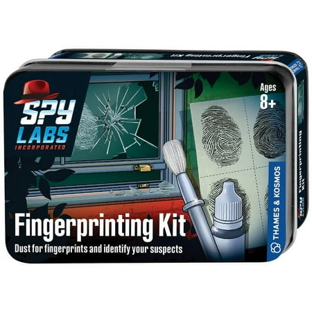 Spy Labs: Fingerprinting Kit, (Hardcover)