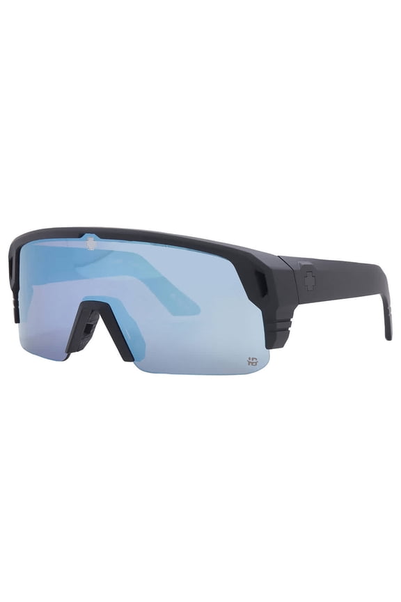 MONOLITH 5050 Happy Boost Bronze Polarized Ice Blue Spectra Mirror Shield Unisex Sunglasses 6700000000187