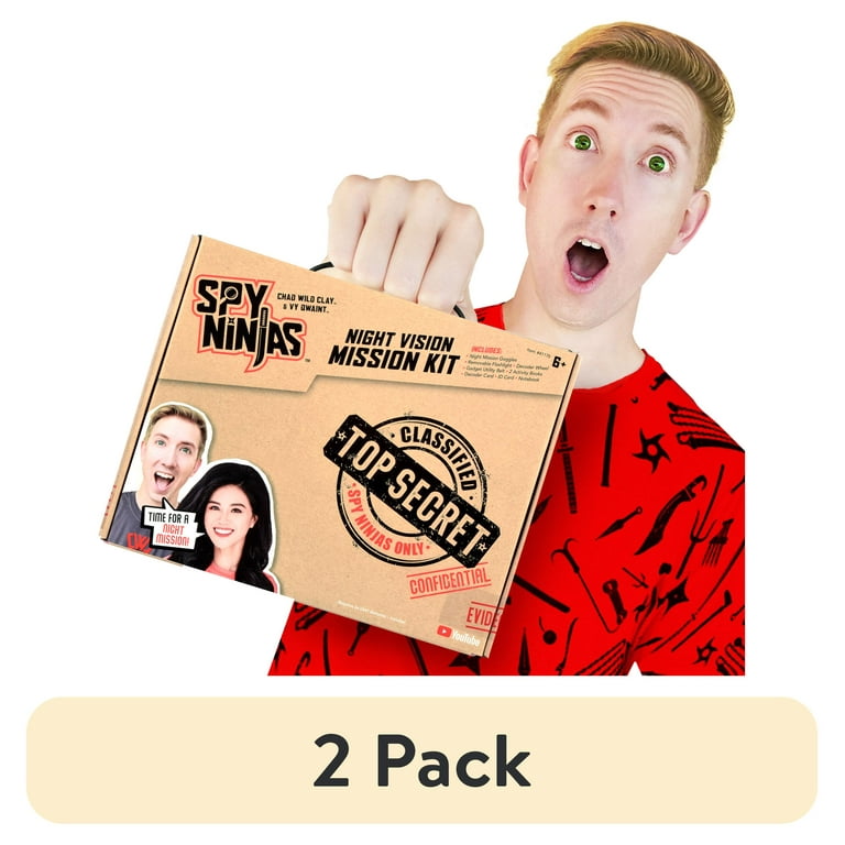 Spy Ninjas 11 Piece Decoys Diversions Mission Kit By Chad, 55 OFF