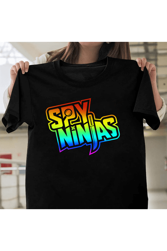 Spy Ninjas Kids Boys Girls Adults Unisex Tee YouTuber Chad Wild Clay Vy Qwaint V40872 Unisex T-Shirt, Size Up to 5XL