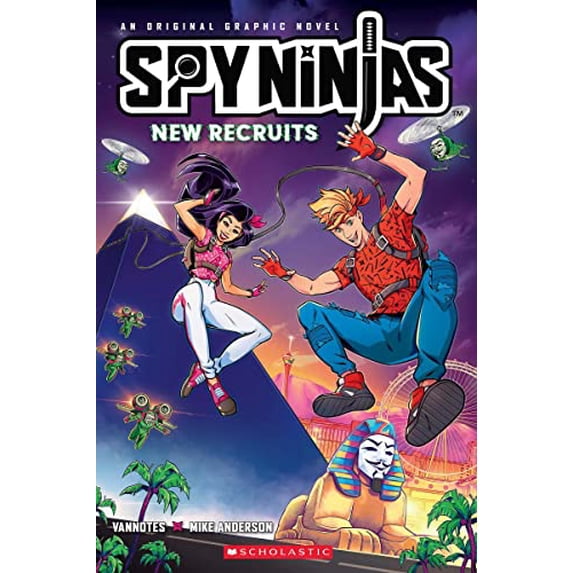 Pre-Owned Spy Ninjas Official Graphic Novel: New Recruits (Paperback) 1338887238 9781338887235