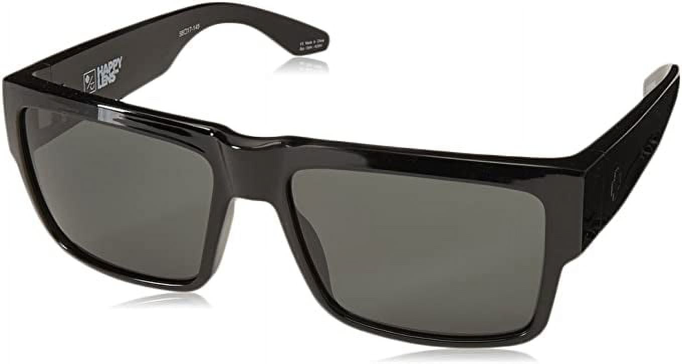 Spy Optic Cyrus Sunglasses, Black/Happy Gray/Green, 58 mm