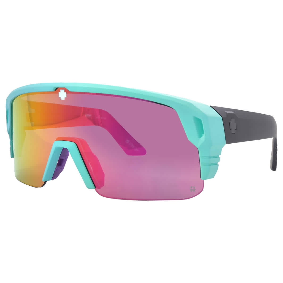 SPY OPTIC INC Monolith 5050 Matte Teal - Happy Gray Green Pink Spectra Mirror