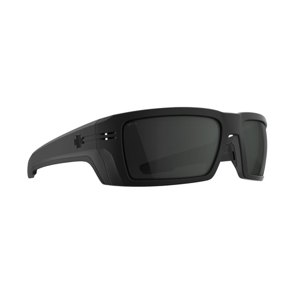 Spy Optic Rebar SE ANSI Sunglasses (Matte Black Frame/Happy Gray Green Polar Lens) - Medium-Large Fit with Anti-Scratch Coating