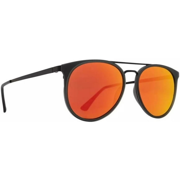 s Black Pilot Red Orange Mirror Unisex Sunglasses 6700000000057