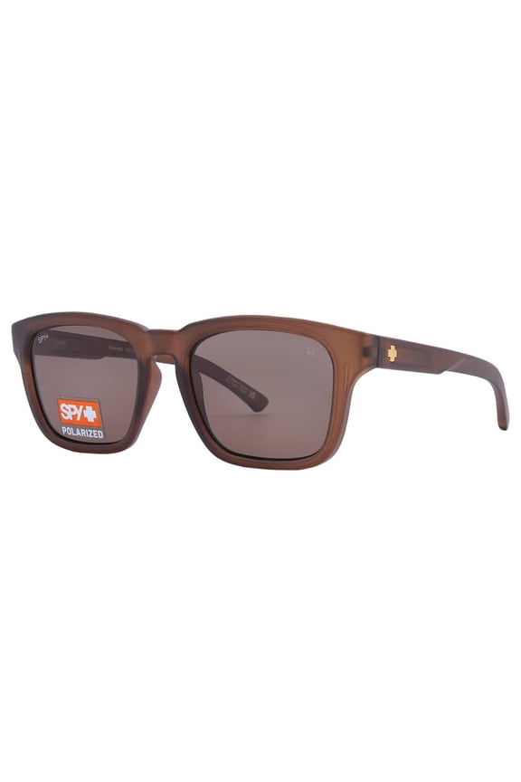 SAXONY Happy Bronze Polarized Square Unisex Sunglasses 6700000000219