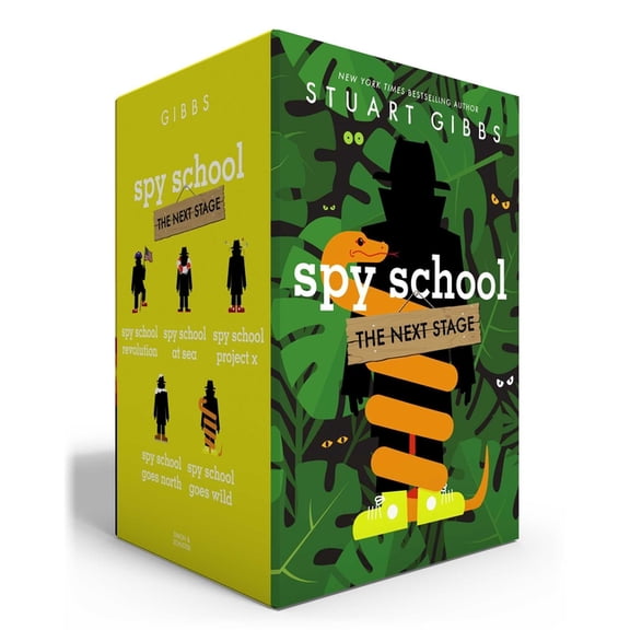 Spy School Spy School the Next Stage (Boxed Set): Spy School Revolution; Spy School at Sea; Spy School Project X; Spy School Goes N, (Paperback)