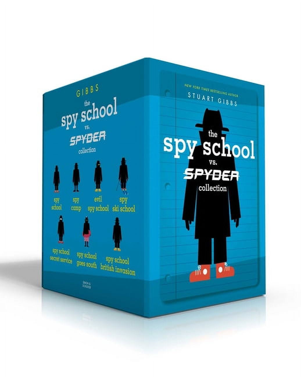 Spy School The Spy School vs. Spyder Collection (Boxed Set): Spy School; Spy Camp; Evil Spy School; Spy Ski School; Spy School Secr, (Hardcover)