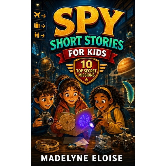Spy Short Stories for Kids: Ten Top Secret Missions Packed with Codes, Courage, and Laughs for Ages 8 to 12, (Paperback)