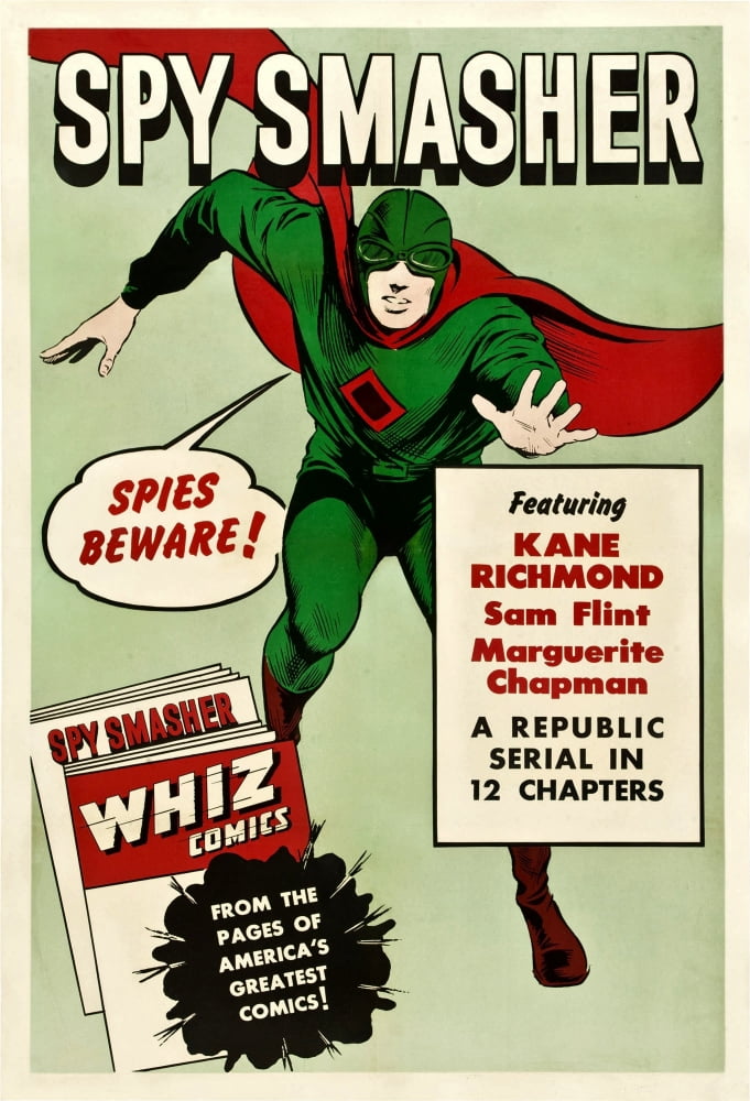 Spy Smasher Canvas Art - (11 x 17)