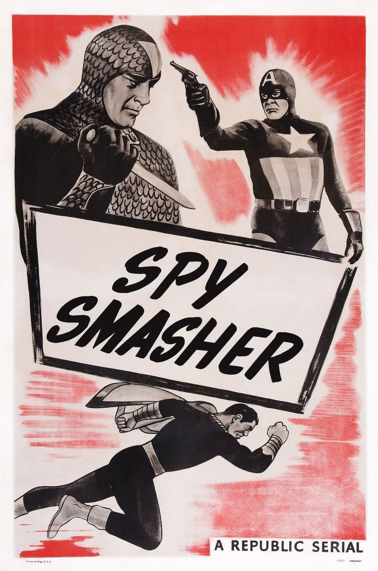 Spy Smasher U Canvas Art -  (11 x 17)