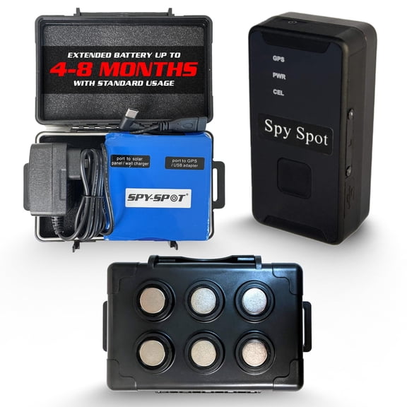 SPY SPOT GL320MG 4G LTE GPS Tracker with Magnetic Case & Extended Battery