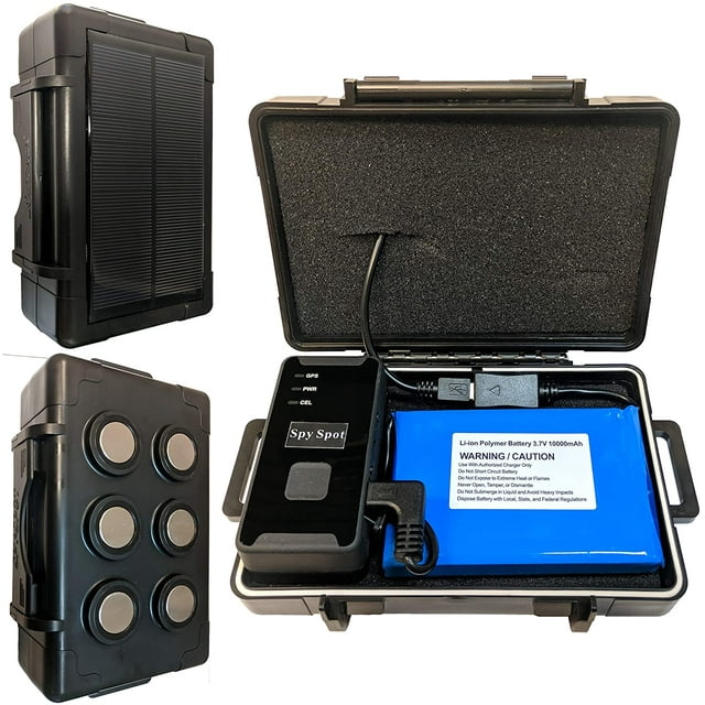 Spy Spot 4G Queclink GL GL320MG Real Time LTE GPS Tracker and Solar