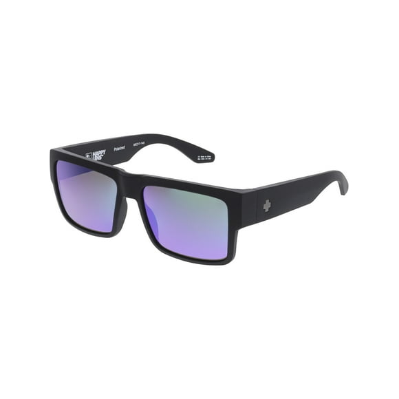 Sunglasses 673180374861 Cyrus Polarized Lenses Scratch Resistant Square Shape, Black Smoke Tortoise Fade